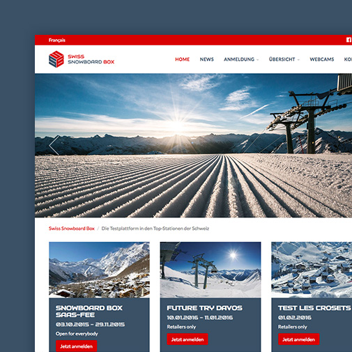 Swiss Snowboard Box
