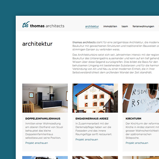 Thomas Architects Ardez
